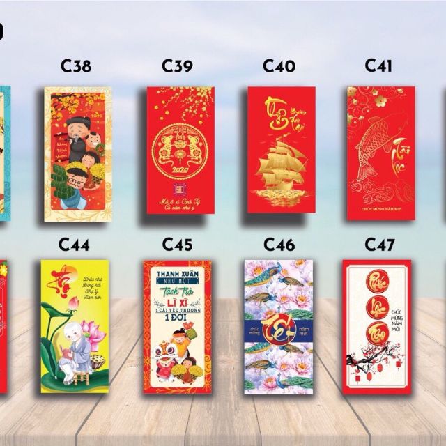 Bao lì xì tết