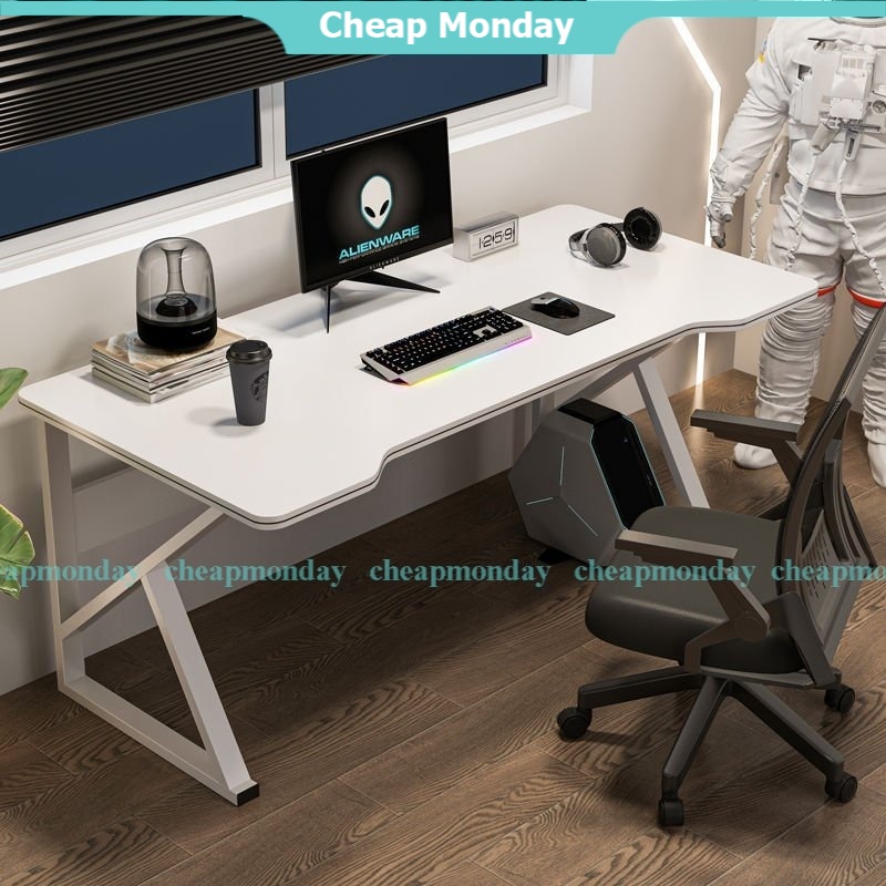 Bàn Gaming Chữ K Z Chân Sắt 20x40mm thiết kế tiện lợi nhất, Mặt Gỗ 1,2m đầy đủ phụ kiện lắp ráp tiện lợi