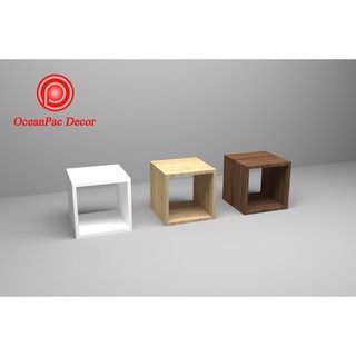 Kệ Sách Gỗ Tổ Ong Trang Trí Phòng Khách OCEANPAC 1 ô  (MS: 036)