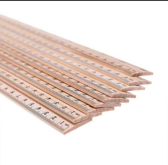 Thước gỗ 30cm