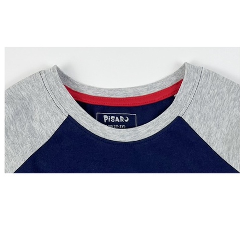 Áo thun bé trai, bé gái PISAROKIDS chất vải Cotton cao cấp co giãn mềm mại
