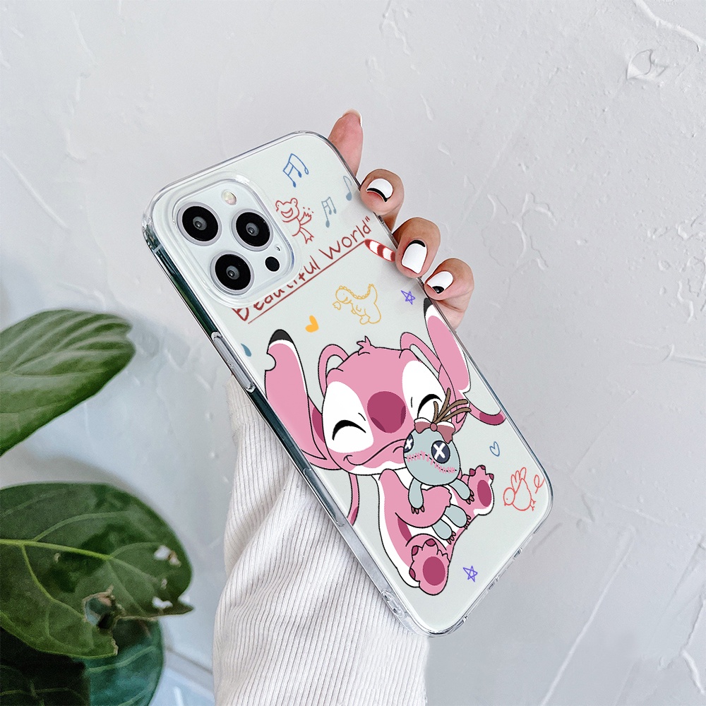 Ốp Điện Thoại Silicon Mềm Trong Suốt Họa Tiết Quái Vật Hoạt Hình Cho IPhone 11 12 13 Pro Max Mini XS Max X Xr 4 5 6 7 8 S + SE 2020