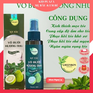 XỊT DƯỠNG TÓC CHO MẸ BẦU VÀ DA ĐẦU HÓI - GIÚP TÓC ĐEN ÓNG-  NHANH DÀI TÓC