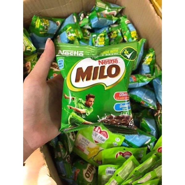 [Bịch 12 gói]Ngũ cốc Milo Nestle Thái Lan gói 15gram