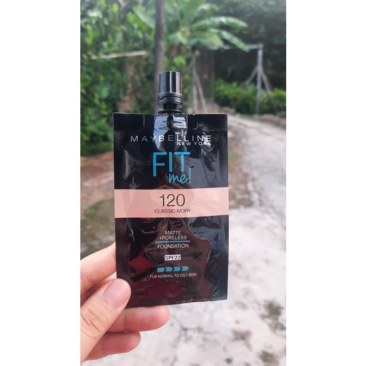 Kem Nền Mịn Lì Maybelline Fit Me Matte Poreless Foundation