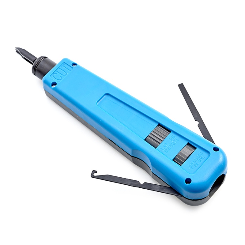 Dụng Cụ Chèn Xuống Đục Lỗ Với 110 Và 88 Lưỡi Dao Cat6 Cat5e Cầm Tay Bằng ABS Dễ Sử Dụng