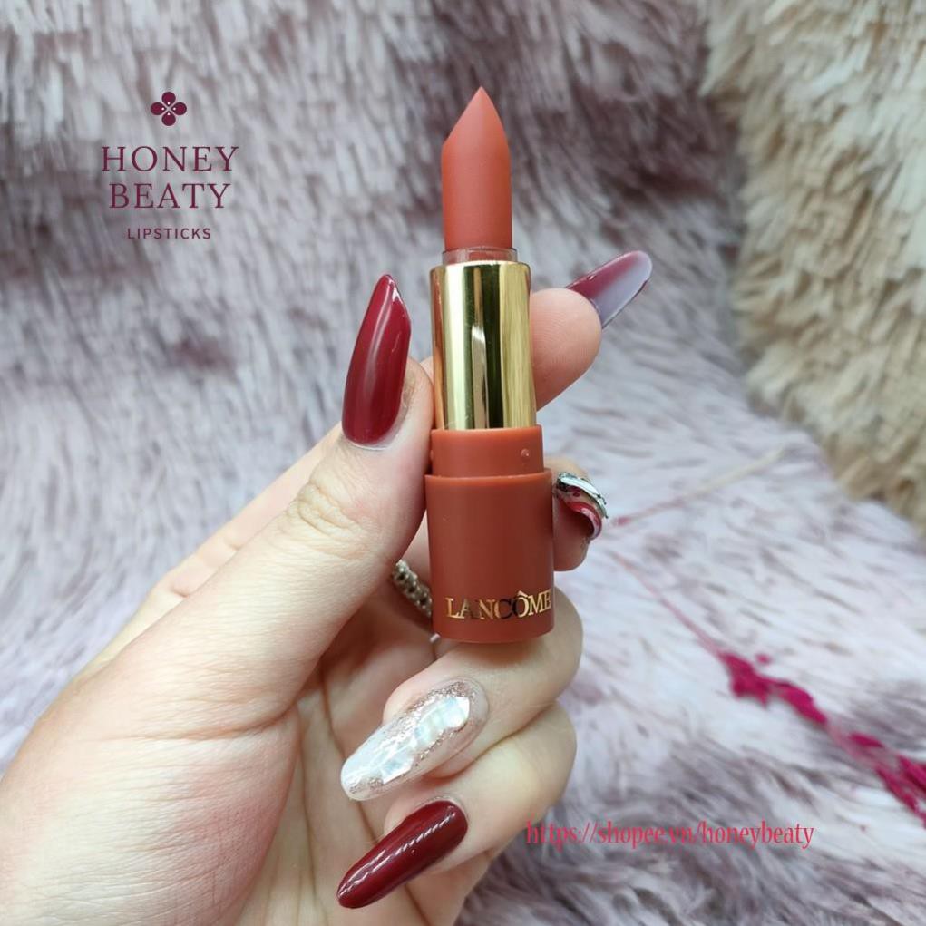 Son lì pha dưỡng Lancome L’absolu Rouge Minisize 1.5g mềm min rực rỡ quyến rũ