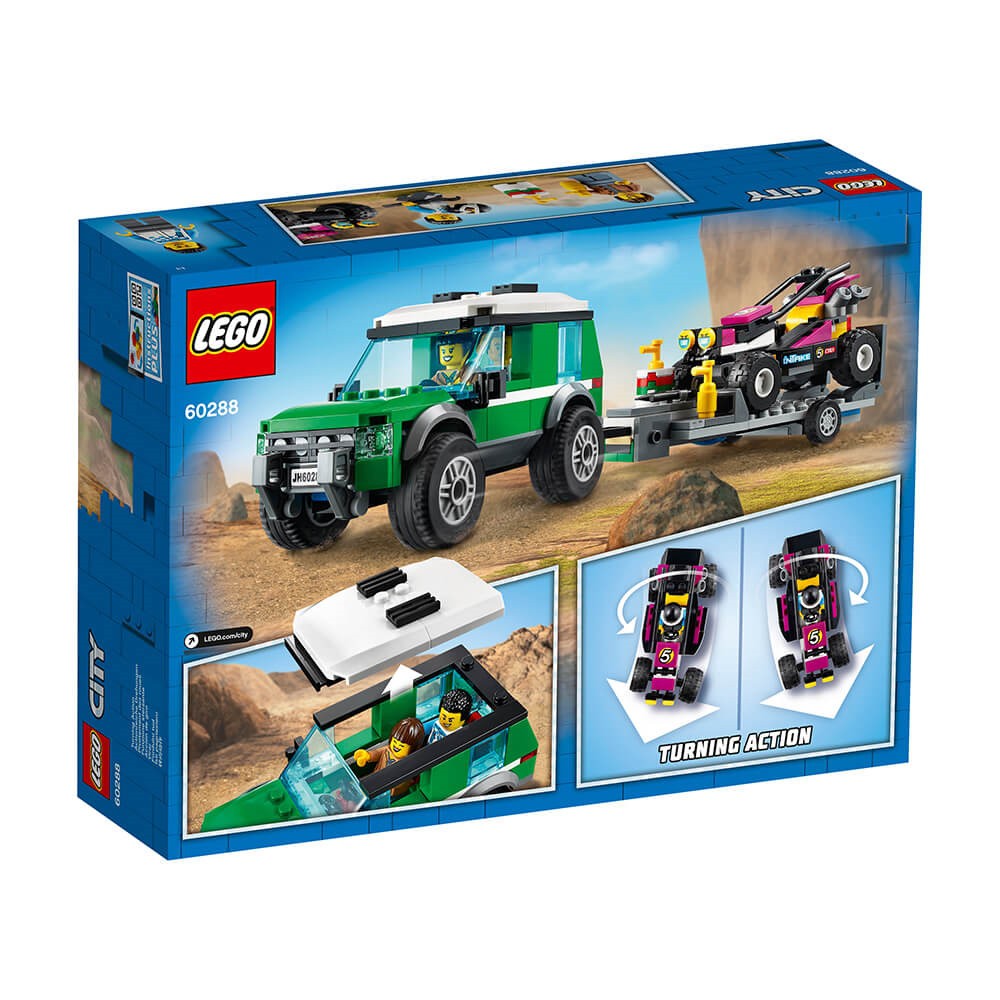 LEGO CITY 60288 Xe Tải Vận Chuyển Mô Tô Địa Hình ( 210 Chi tiết) Bộ gạch đồ chơi lắp ráp