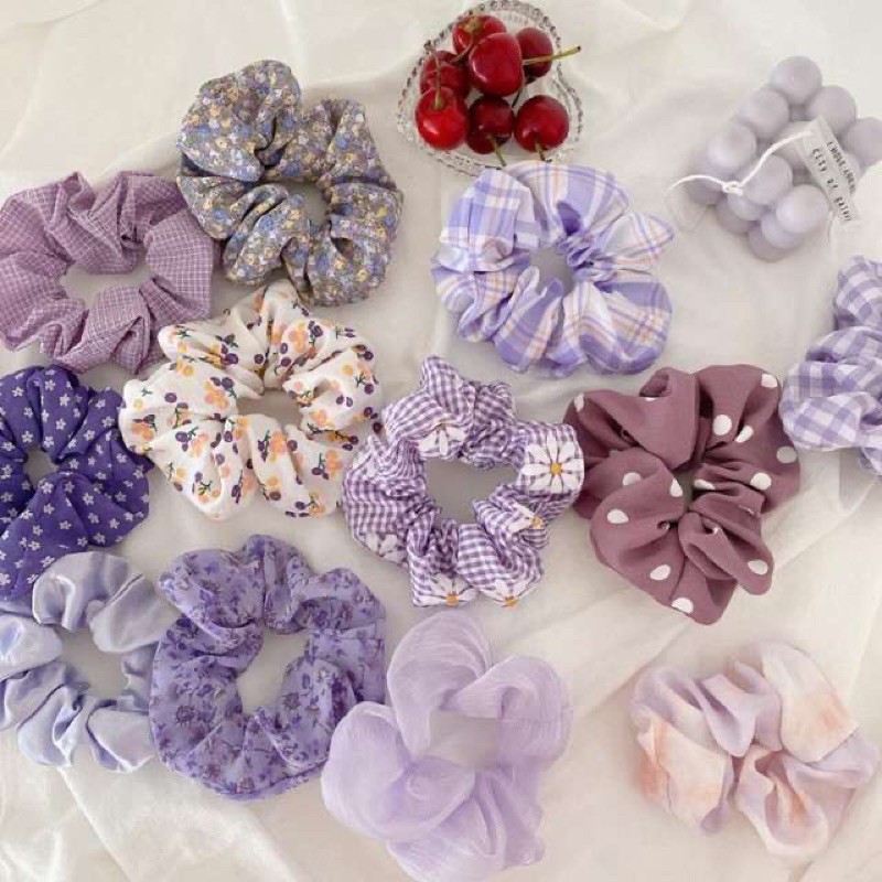 Cột tóc scrunchies / Dây buộc tóc scrunchies