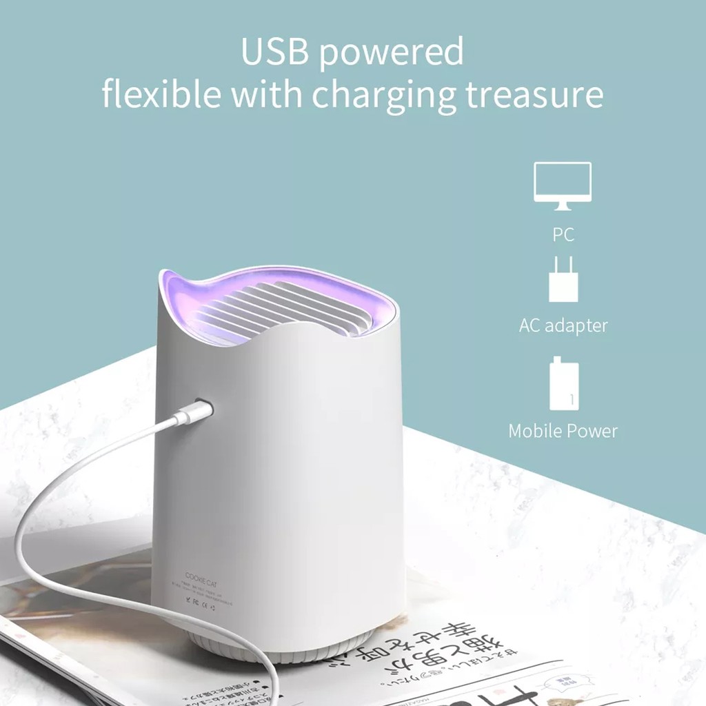 Đèn diệt muỗi XIAOMI YOUPIN 3Life 208 cổng USB tiện dụng