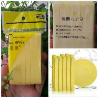 BỌT BIỂN RỬA MẶT (NHẬT) - 1 túi 12 miếng xài cả năm