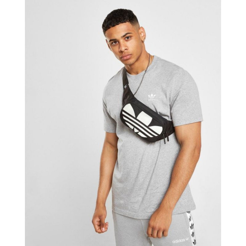Túi bao tử adidas big logo/ESSETIAL CROSSBODY BIG TREFOIL BAG | BigBuy360 - bigbuy360.vn