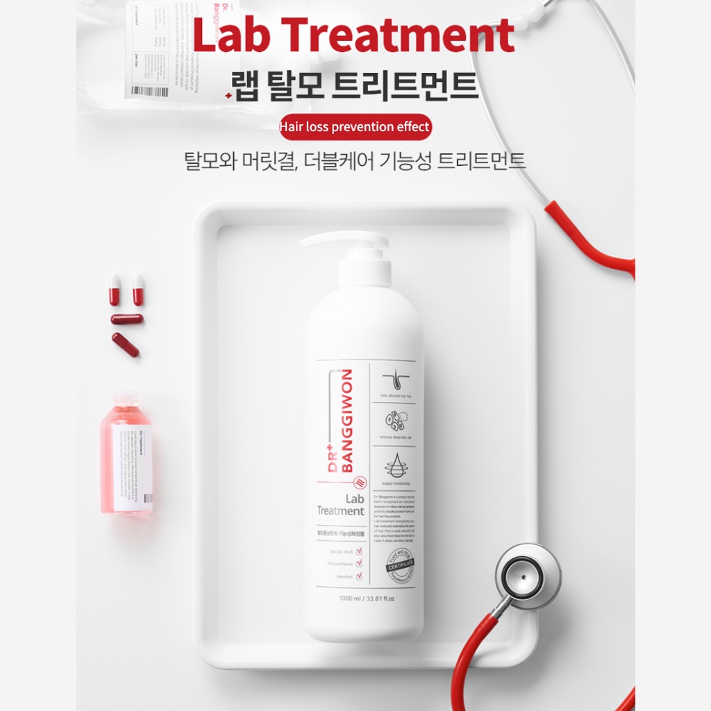 Dr.Banggiwon Tinh Chất Dưỡng Tóc 1000ml Lab Treatment Prevention of hair loss