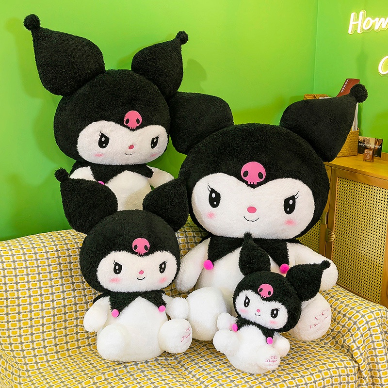 SANRIO Thú Nhồi Bông Hình Kuromi Phong Cách Lolita Dễ Thương