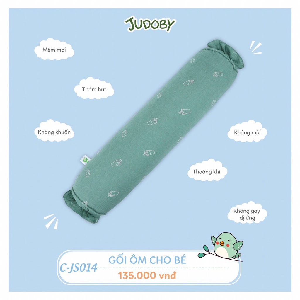 Gối Ôm Judoby muslin siêu mềm cho bé từ sơ sinh lẻ 1 cái