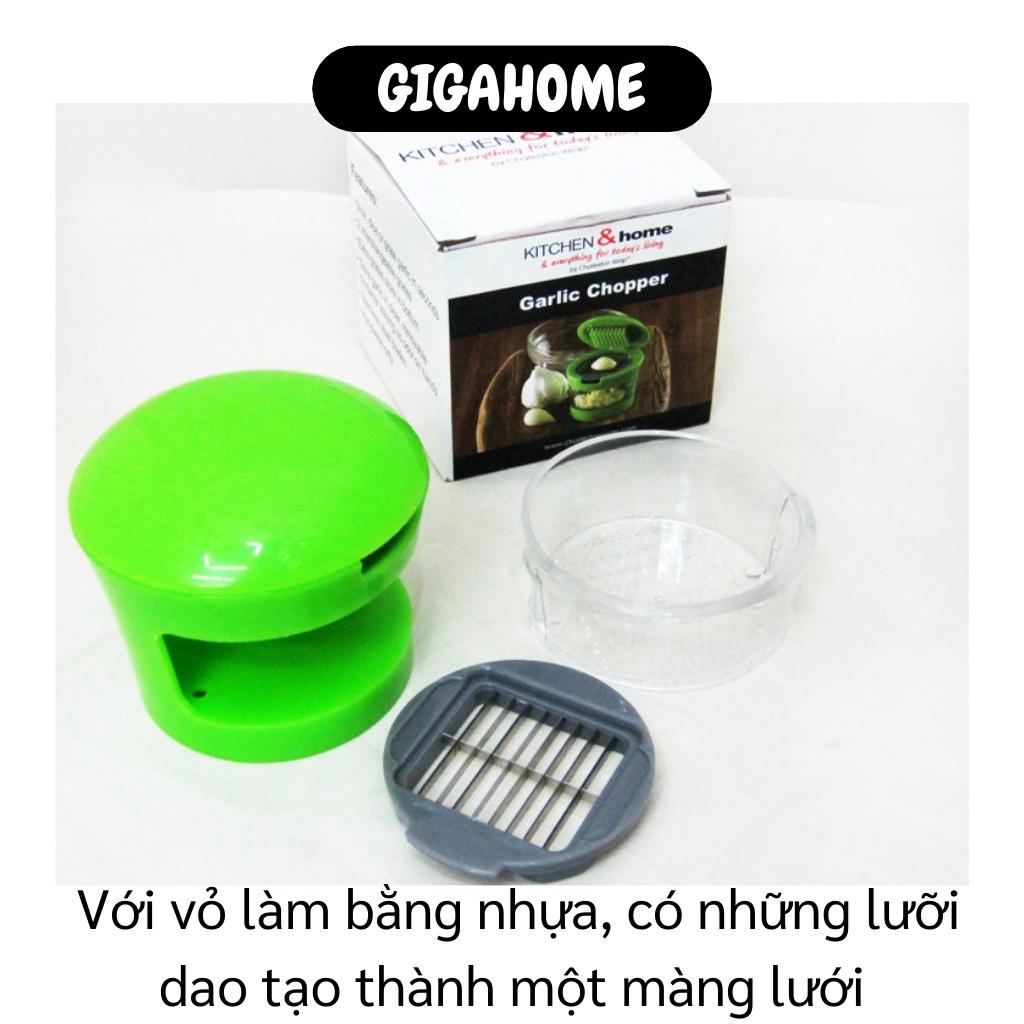 Máy Xay Tỏi GIGAHOME Dụng Cụ Xay, Băm, Nghiền Hành, Tỏi, Ớt Bằng Tay Tiện Lợi 5876