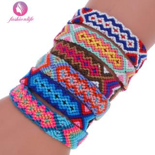 Vòng dây đan đeo tay handmade phong cách thổ dân