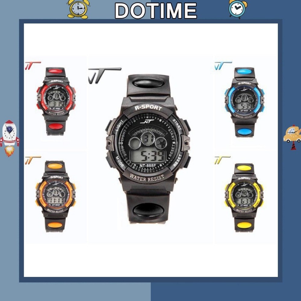 Đồng hồ trẻ em Dotime đồng hồ đeo tay thời trang phong cách thể thao khỏe khắn ZO12