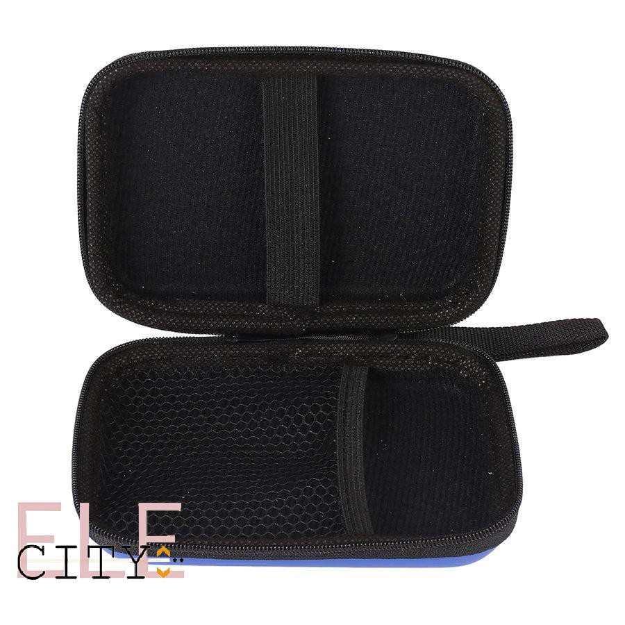 ✨COD✨Hard Nylon Carry Bag Compartment Case Cover For 2.5'' HDD Hard Disk Case