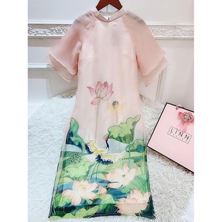 Combo áo dài cách tân mẹ con