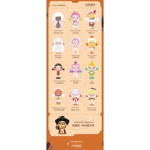 ★Hgtoys★  Búp Bê POPMART Skullpanda Candy Town Series Trang Trí Hộp Quà Tặng Thời Thượng