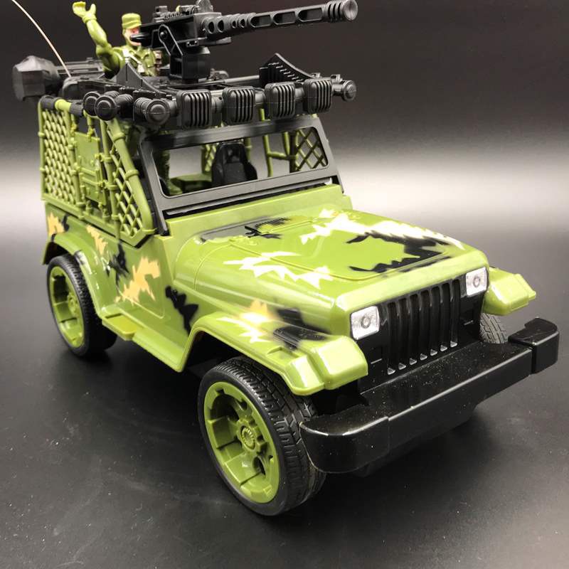 Món quà 30-4  -- Xe điều khiển Jeep phiên bản quân đội