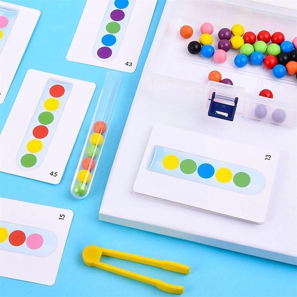 IVORY Đồ Chơi Ống Nghiệm Thử Nghiệm Khoa Học Montessori Bằng Nhựa Cho Bé