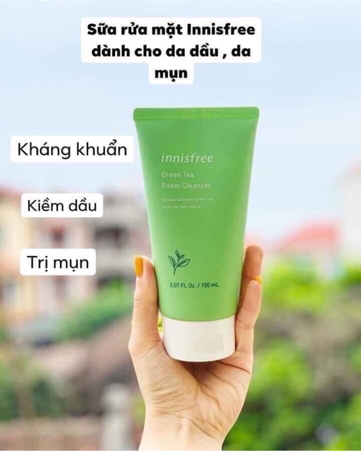 BỘ DƯỠNG DA TRÀ XANH GREEN TEA INNISFREE