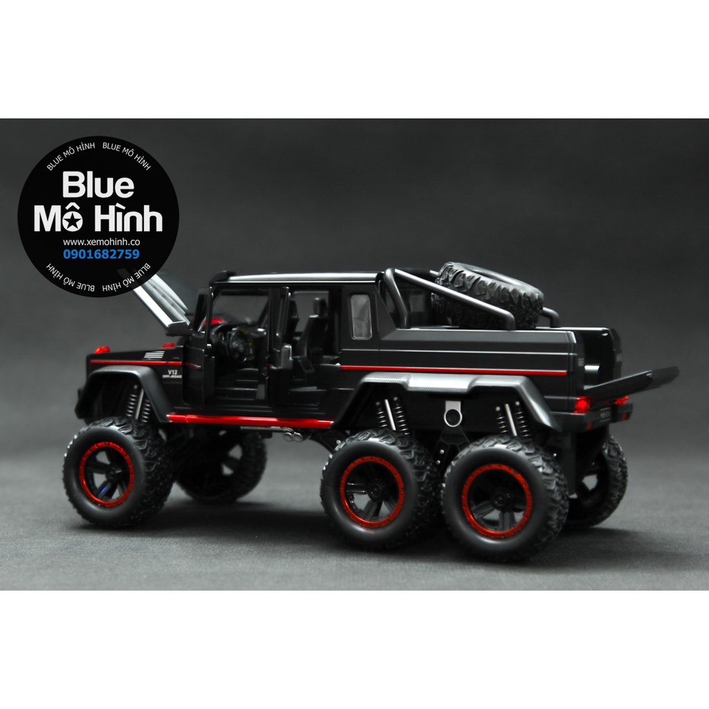 Blue mô hình | Xe mô hình Mercedes G63 AMG bán tải Pickup Offroad 1:24