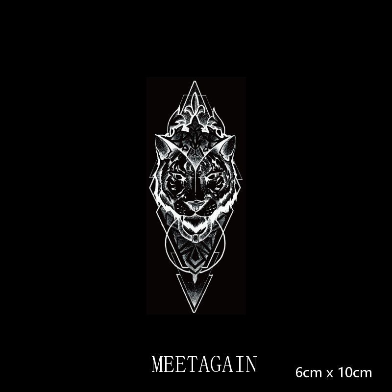 【MEET Magic Tattoo】Hình xăm dán tạm thời chống thấm nước 6cm x 10cm 15 ngày M-020