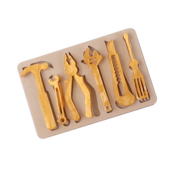 Silicon bộ dụng cụ (búa, cưa, kìm...)