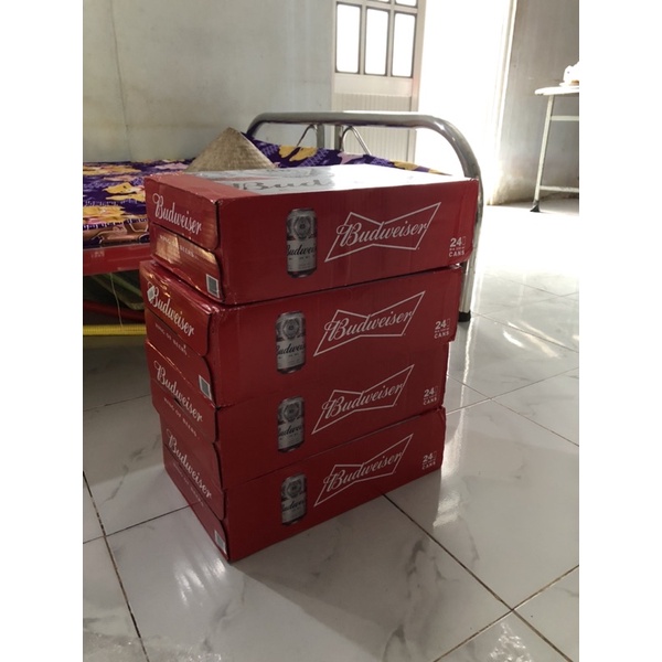 Bia Budweiser Thùng 24 lon 330ml ( Chính Hãng )