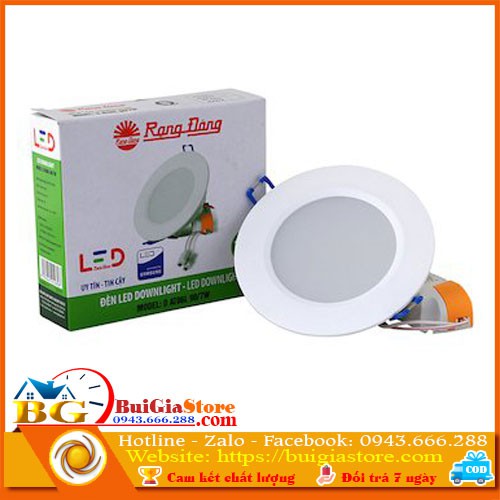 Đèn LED âm trần Rạng Đông 90/7W - LED DOWNLIGHT D AT06L 90/7W