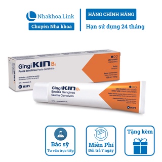Nhakhoa.link | kem đánh răng kin b5 làm sạch mảng bám và phục hồi nướu răng hiệu quả cao 125ml