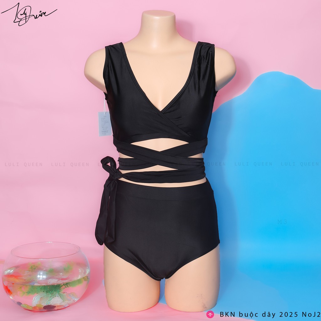 Bikini hai mảnh dây chéo bụng 💝[SỈ GIÁ GỐC]💝 Set đồ bơi đi biển hai mảnh quyến rũ BKN2025