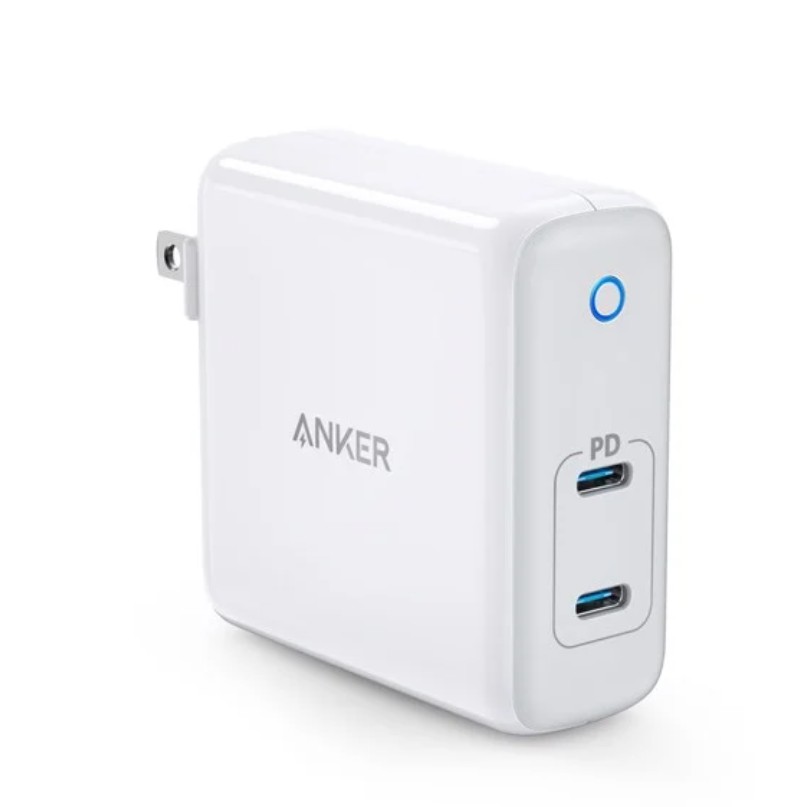 Củ sạc 2 cổng ANKER  A2029 kèm cổng PD 60W Type-C+USB BẢO HÀNH 18 THÁNG