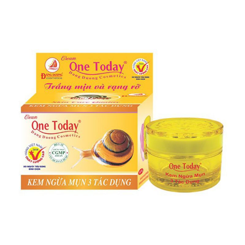 Kem Ngừa Mụn 3 Tác Dụng One Today