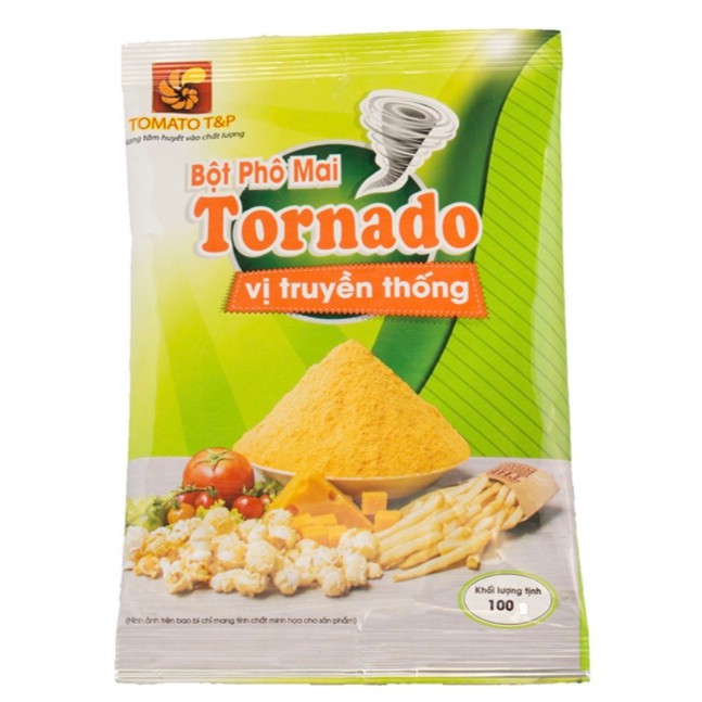 Bột phô mai lắc Tornado 100g | BigBuy360 - bigbuy360.vn
