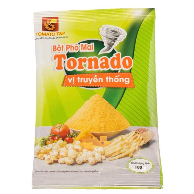 Bột phô mai lắc Tornado 100g