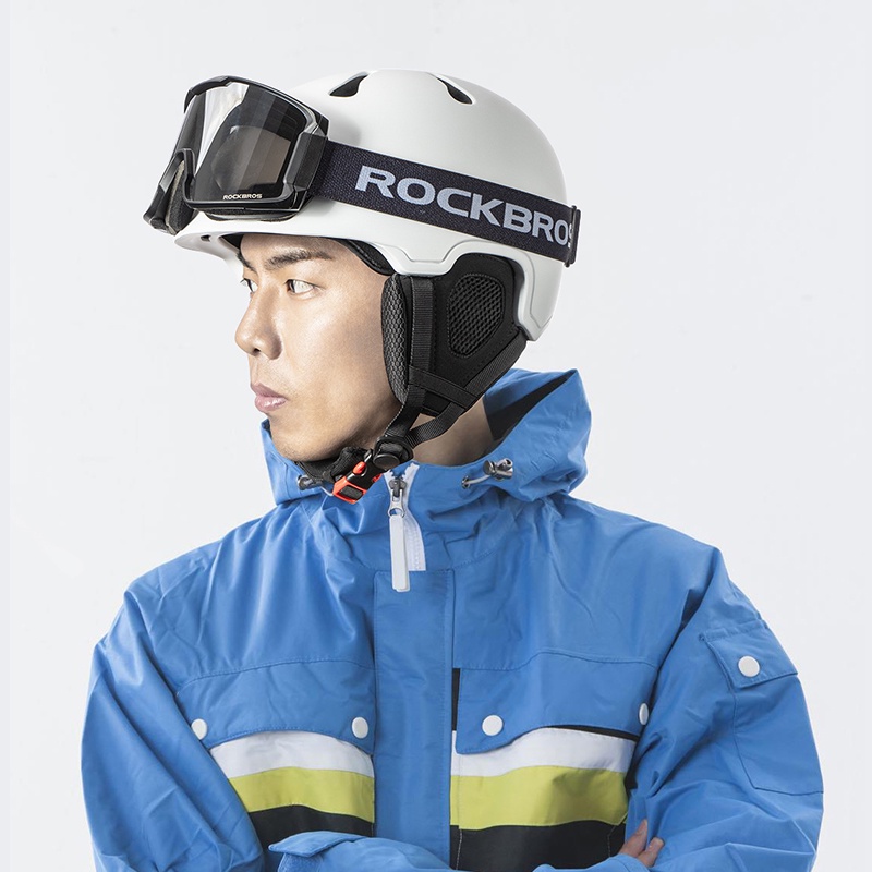 Rockbros Mũ Bảo Hiểm Trượt Tuyết Siêu Nhẹ Cho Nam Nữ
