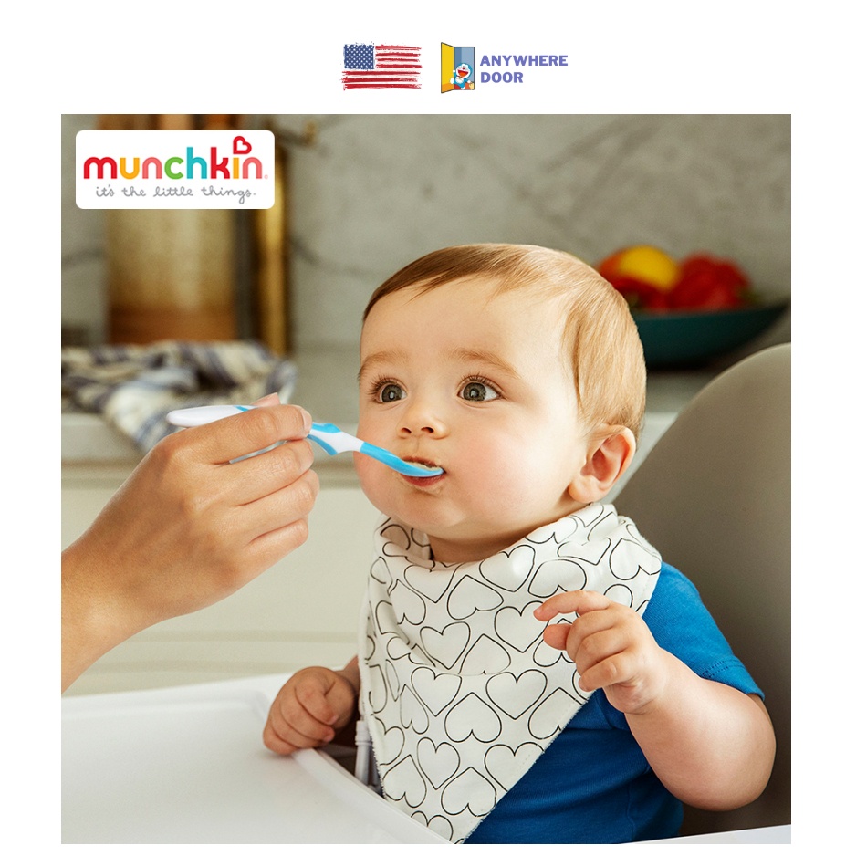 Thìa Mềm Munchkin cho bé ăn dặm