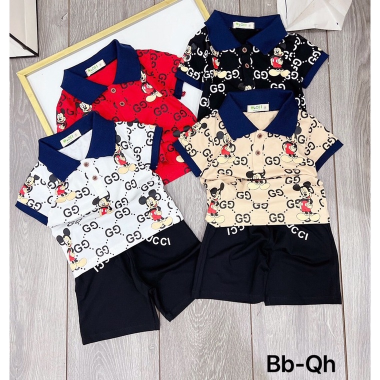 ♥️♥️♥️Như này đã đủ xinh và sang chưa các mẹ ơi. Chào các Mẹ với sét Gucci bé trai siêu cá tính và năng động —-🌸🌸🌸🌸🌸🌸🌸🌸🌸