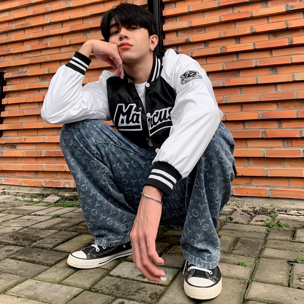 Áo khoác Bomber MARCUS dù nam nữ form rộng Nhiều Mẫu Áo Bomber Bóng Chày dù 2 lớp Chống Nắng ulzzang Unisex - Gin Store