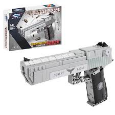 Bộ đồ chơi lego mô hình súng cầm tay 528 miếng, các mảnh ghép nhỏ, có độ chính xác cực cao có hướng dẫn