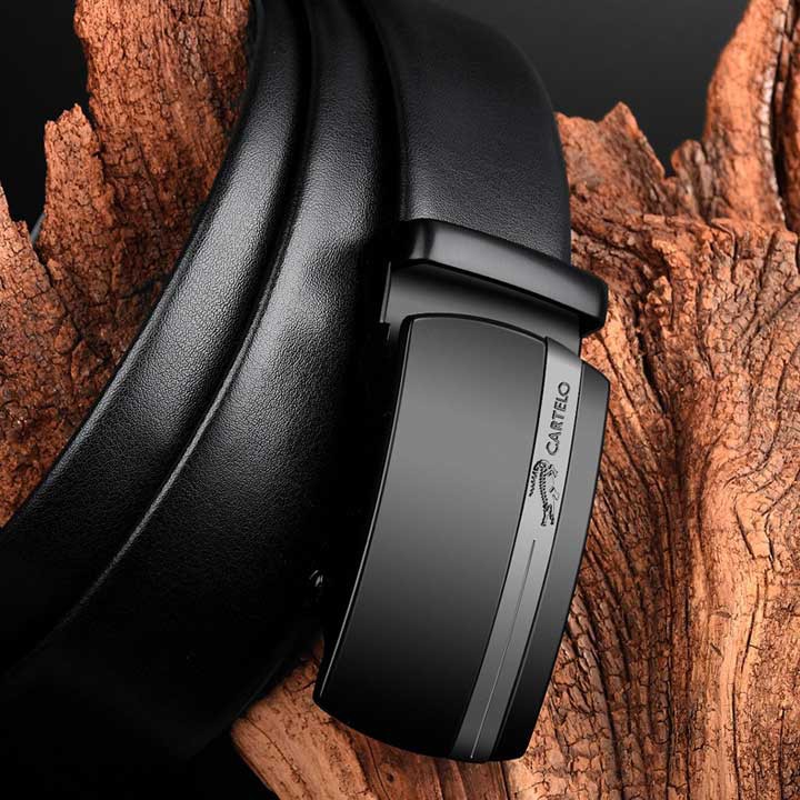 [Video SP Thật] Thắt lưng nam da bò Cartelo cao cấp TL-111i