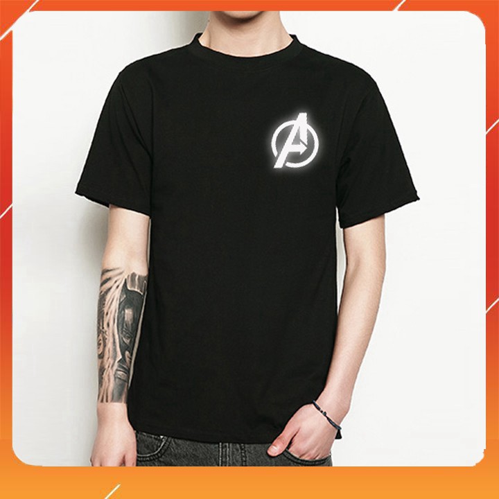 (Áo Thun Store)  ÁO THUN PHẢN QUANG MARVEL - Áo thun giá rẻ AT01