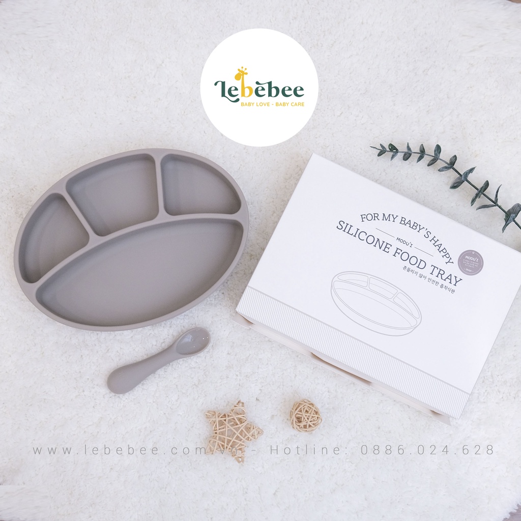 Modui - Khay ăn dặm (Silicon food tray)