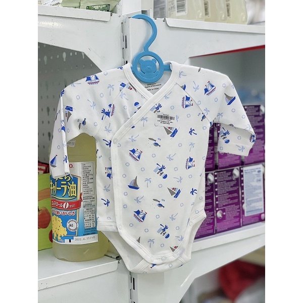 Bodysuit dài tay Just kidding size 1-3M+ (chọn cho bé trai/bé gái nt cho shop)