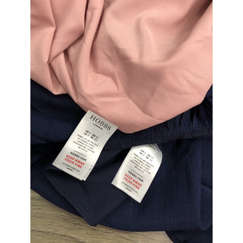 Đầm midi Hobbs tay bèo