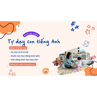 Khoá học Giao tiếp tiếng Anh cùng con online